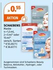 Maske von Schaebens im aktuellen Müller Prospekt für 0,55 €