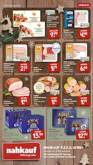 Bier im aktuellen nahkauf Prospekt (Schweinfurt) Bier im nahkauf Prospekt "nichts liegt näher" mit 8 Seiten (Schweinfurt)