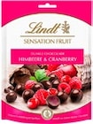 Sensation Fruit Himbeere & Cranberry im Kaufland Prospekt Sensation Fruit Himbeere & Cranberry von Lindt im aktuellen Kaufland Prospekt für 3,99 €