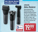 Rotationsrasierer AD-1101 von Ambiano für 19,99 € bei ALDI Nord im Angebot Rotationsrasierer AD-1101 von Ambiano im aktuellen ALDI Nord Prospekt
