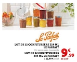 Promo Lot de 12 confituriers  324 ml à 9,99 € dans le catalogue Super U à Laguiole