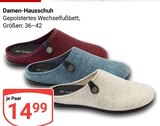 Damen-Hausschuh im Angebot bei GLOBUS in Erfurt Damen-Hausschuh Angebote bei GLOBUS Erfurt für 14,99 €