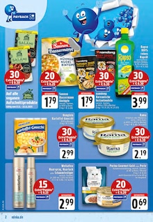 EDEKA Prospekt der Woche "Aktuelle Angebote" Seite 2, 17.11.2025 bis 22.11.2025 für Osnabrück Aktueller EDEKA Prospekt "Aktuelle Angebote" Seite 2 von 24 Seiten für Osnabrück