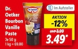 Bourbon Vanille Paste von Dr. Oetker im aktuellen Lidl Prospekt