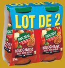 Sauce bolognaise pur bœuf - PANZANI en promo chez Intermarché Sauce bolognaise pur bœuf - PANZANI dans le catalogue Intermarché