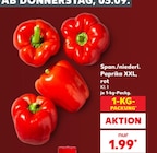 Paprika XXL im aktuellen Kaufland Prospekt