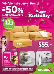 Kissen im mömax Prospekt "Happy Birthday" mit 8 Seiten (Koblenz)