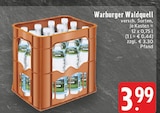 Mineralwasser Angebote von Warburger Waldquell bei EDEKA Lippstadt für 3,99 €