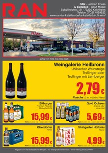 Bitburger im RAN Prospekt "RAN" mit 2 Seiten (Nürtingen)