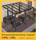 BAUHAUS Wuppertal - Terrassenüberdachung 'Legend' Angebot im Prospekt Terrassenüberdachung 'Legend' bei BAUHAUS im Wuppertal Prospekt für 1.995,00 €