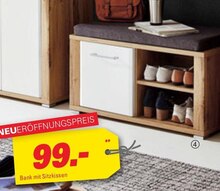 Bank bei Höffner in Leverkusen Bank im Angebot bei Höffner Leverkusen für 99,00 €