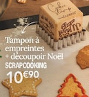 Tampon à empreintes + découpoir Noël - SCRAPCOOKING dans le catalogue Ambiance & Styles