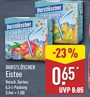 Eistee von Durstlöscher für 0,65 € bei ALDI Nord im Angebot Eistee von Durstlöscher im aktuellen ALDI Nord Prospekt