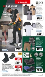 Lidl Schuhe im Prospekt 