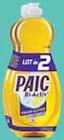 Liquide vaisselle bi activ' vinaigre et citron - PAIC en promo chez Intermarché Liquide vaisselle bi activ' vinaigre et citron - PAIC dans le catalogue Intermarché