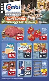 Aktueller combi Prospekt "Markt - Angebote" Seite 1 von 33 Seiten für Haselünne