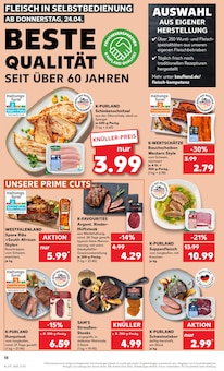 Grillfleisch im Kaufland Prospekt "KNÜLLER" mit 50 Seiten (Paderborn)