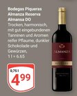 Almanza Reserva im Angebot bei GLOBUS in Hof Almanza Reserva Angebote von Bodegas Piqueras bei GLOBUS Hof für 4,99 €