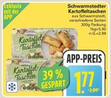 Kartoffeltaschen Angebote von Schwarmstedter bei WEZ Minden für 1,77 €