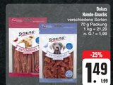 Hunde-Snacks im Angebot bei E center in Würzburg Hunde-Snacks Angebote von Dokas bei E center Würzburg für 1,49 €