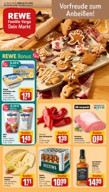 REWE Supermarkt Prospekt der aktuellen Woche mit 27 Seiten, gültig von 17.11.2025 bis 22.11.2025, in Bruchsal und Umgebung Aktueller REWE Supermarkt Prospekt in Bruchsal und Umgebung, "Dein Markt" mit 27 Seiten, 17.11.2025 - 22.11.2025