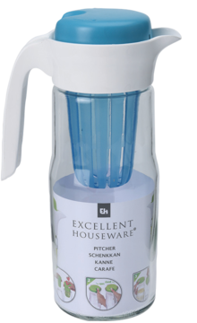 Carafe avec infuseur - Bazarland à Nancy Carafe avec infuseur en promo chez Bazarland Nancy à 2,99 €