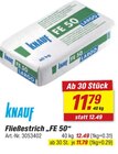 Fließestrich „FE 50“ Angebote von KNAUF bei toom Baumarkt Gera für 11,79 €