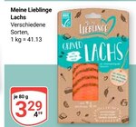 Lachs im Angebot bei GLOBUS in Neubrandenburg Lachs Angebote von Meine Lieblinge bei GLOBUS Neubrandenburg für 3,29 €