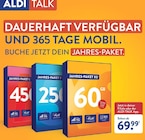 Jahres-Paket von ALDI TALK im aktuellen ALDI Nord Prospekt für 69,99 €