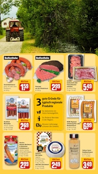 Bratwurst im REWE Prospekt "Dein Markt" mit 32 Seiten (Lübeck)