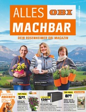 Aktueller OBI Baumarkt Prospekt in Kolbermoor und Umgebung, "OBI - ALLES MACHBAR" mit 20 Seiten, 20.03.2024 - 31.03.2024
