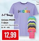 Unisex-MOIN T-Shirt im Angebot bei Kaufhaus Stolz in Wismar Unisex-MOIN T-Shirt Angebote von J+T Brown by Stolz bei Kaufhaus Stolz Wismar für 12,99 €