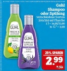 Shampoo oder Spülung Angebote von Guhl bei Marktkauf Plauen für 2,99 €