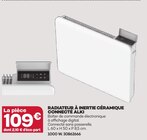 Radiateur à inertie céramique connecté - ALKI dans le catalogue Gedimat