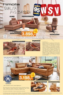 Couch im Möbel Inhofer Prospekt "WSV" mit 14 Seiten (Ulm)