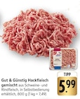 Hackfleisch gemischt Angebote von Gut & Günstig bei E center Bruchsal für 5,99 €
