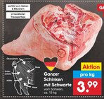 Ganzer Schinken mit Schwarte Angebote bei Netto Marken-Discount Wuppertal für 3,99 €