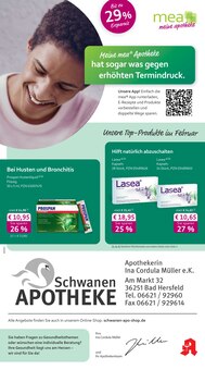 mea - meine apotheke Prospekt der KW 6 "Unsere Februar-Angebote" Aktueller mea - meine apotheke Prospekt "Unsere Februar-Angebote" Seite 1 von 4 Seiten