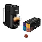 Machine à café Nespresso Vertuo Next noir mat - KRUPS en promo chez Carrefour Saint-Maur-des-Fossés