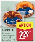 Ciambella Marmor für 2,29 € bei ALDI Nord im Angebot Ciambella Marmor im aktuellen ALDI Nord Prospekt