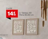 Tableau 3D en promo chez But Le Perreux-sur-Marne à 14,99 €