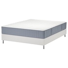 Boxbett Vågstranda mittelfest/hellblau weiß 160x200 cm von LYNGÖR im aktuellen IKEA Prospekt für 819,00 €