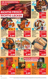 Aktueller Kaufland Prospekt mit Brötchen, "RICHTIG GRILLEN - RICHTIG GÜNSTIG", Seite 2