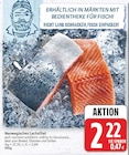 Norwegisches Lachsfilet im aktuellen E center Prospekt