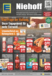 Pizza Angebot im aktuellen EDEKA Prospekt auf Seite 1