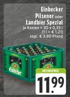 Aktuelles Pilsener oder Landbier Spezial Angebot bei E center in Oberhausen ab 11,99 €