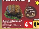 Besinnliche Schweinerei im Angebot bei EDEKA in Dinslaken Besinnliche Schweinerei Angebote von Bienemann bei EDEKA Dinslaken für 4,66 €