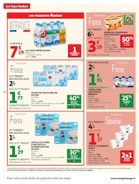 Offre Yaourt nature dans le catalogue Auchan Supermarché du moment à la page 18