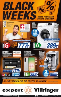 Waschmaschine im expert Prospekt "Top Angebote" mit 8 Seiten (Lörrach)