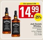 Aktuelles Whiskey Angebot bei WEZ in Bad Oeynhausen ab 14,99 €
